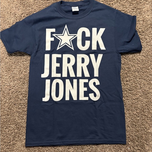F Jerry Jones t shirt ✭ - Picture 1 of 1